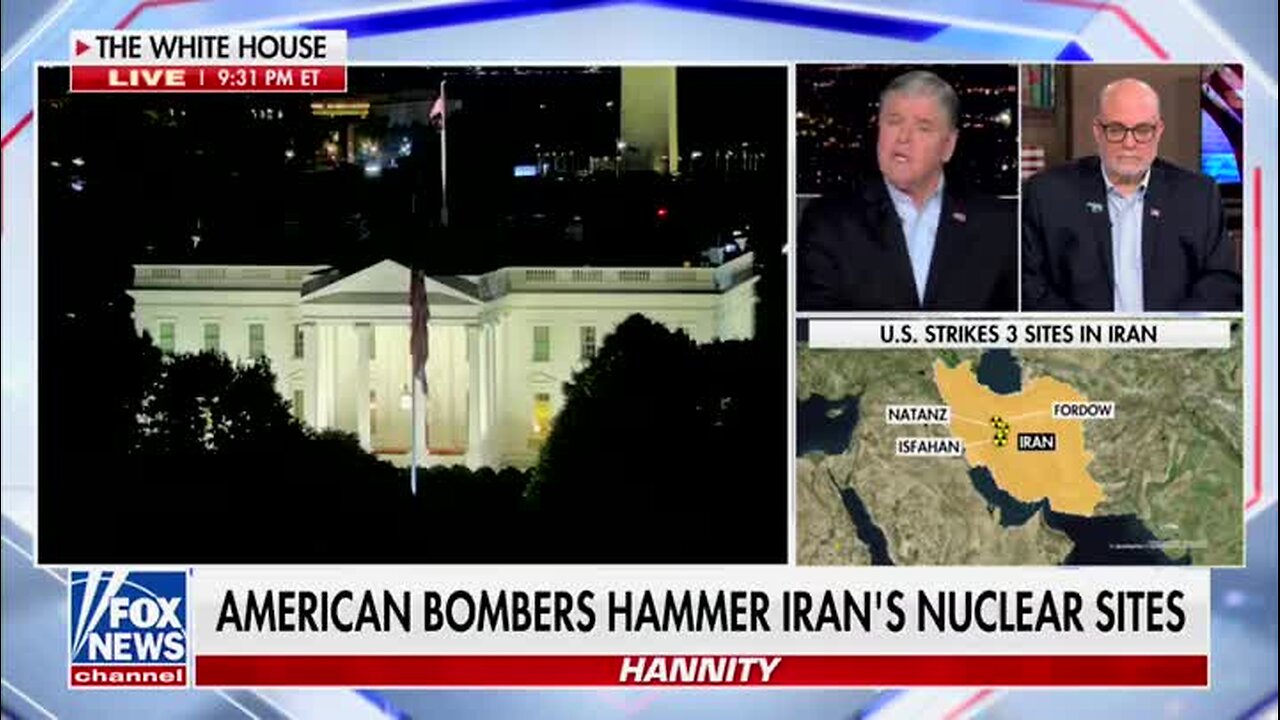 Levin Defends Trump After U.S. Attacks on 3 Iran Sites: We Just Kicked Their Ass, Take Out What They Spent Four Years Doing