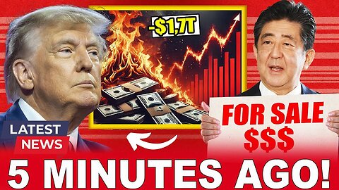 Japan Ditches the Dollar Trump in a State of Panic as He Realized US Stock Market Loses $1,7T!