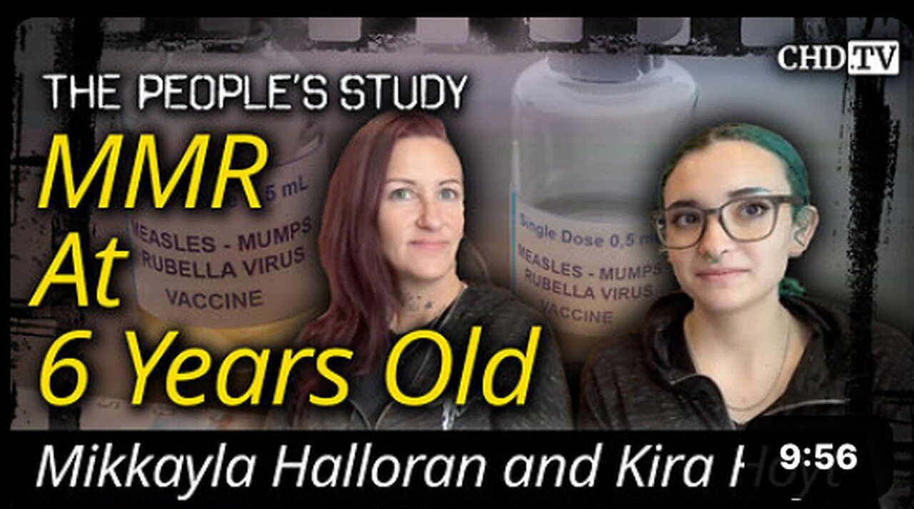 "Receiving the MMR Vaccine at Age Six"