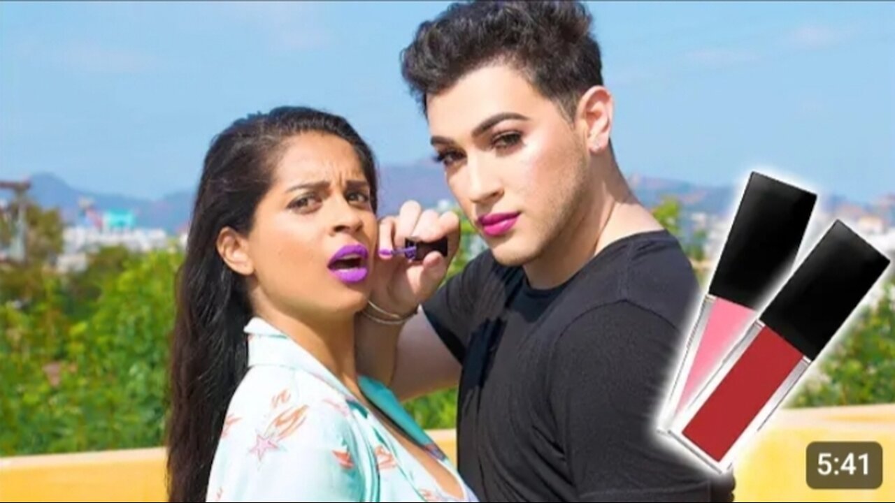💄Lipstick That Changes Your Voice?! | Ft. Manny MUA