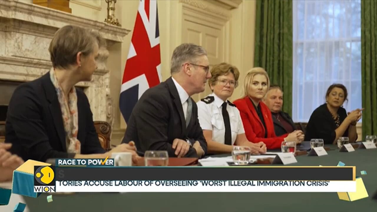 UK_Prime_Minister_Keir_Starmer_Faces_Increased_Illegal_Channel_Crossings___WION_Race_To_Power