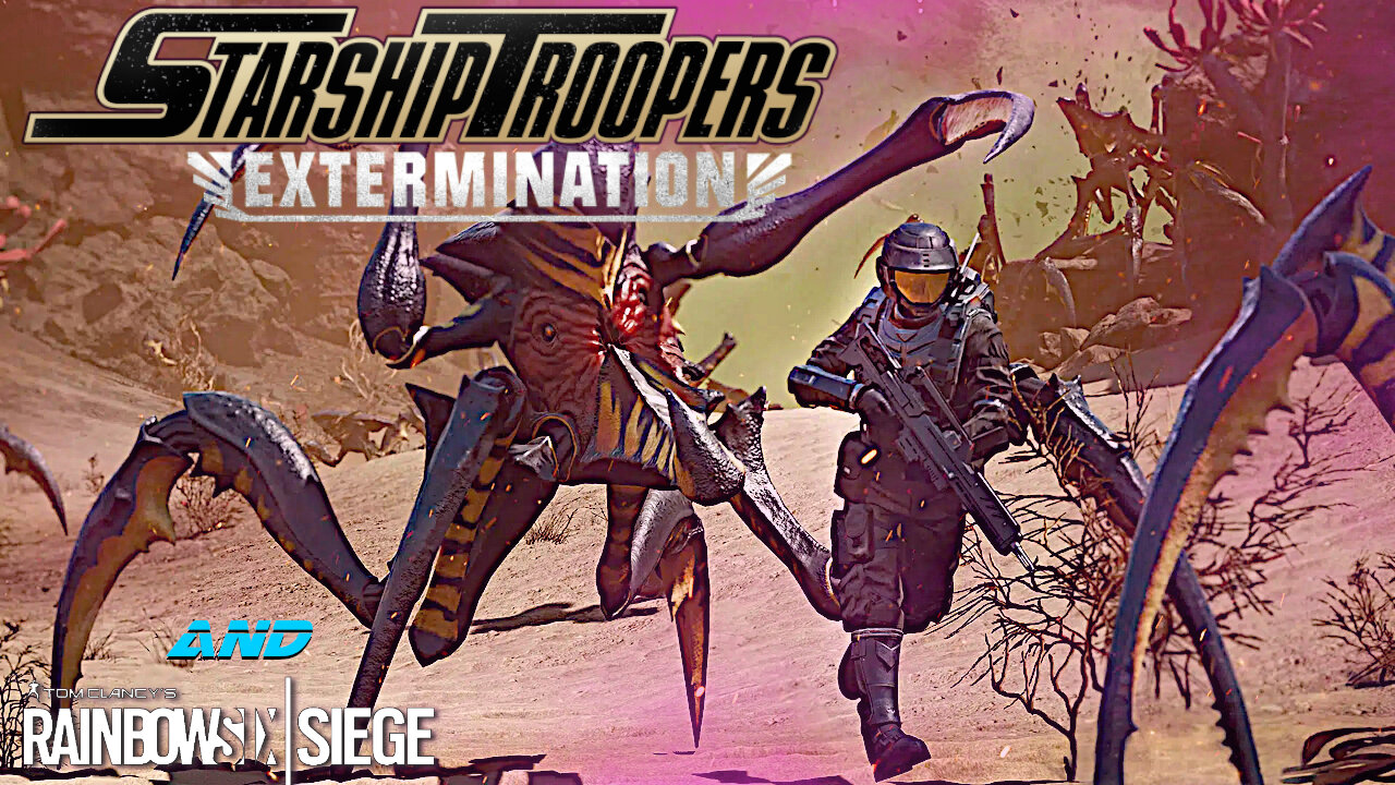 Creator Status!!! Shoot 'em Up Friedays! | Starship Troopers and Siege