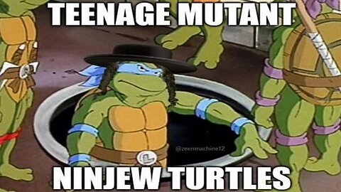 "Unveiling the Trend: Teenage Mutant NinJEW Tunnels in Popular Meme News"