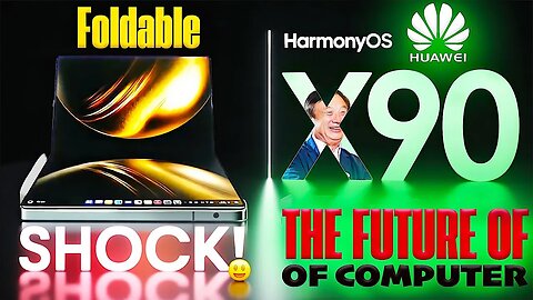 Huawei Foldable PC Shocked The Tech World 🚨—Meet The Harmonyos x90 Chip That Broke The Internet 💥……
