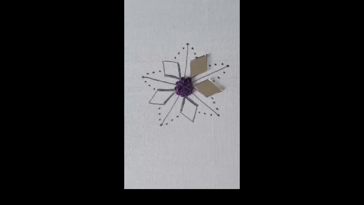 Embroidery design👍🏻💯 #embroiderydesign