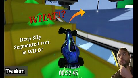 The Bloodlust REACTS to Schmaniol Segmented Deep Slip Run. This is WILD!
