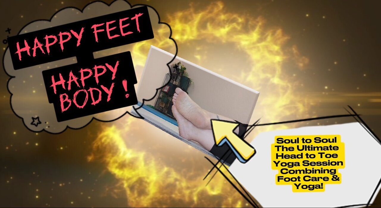 Foot and Body Yoga poses