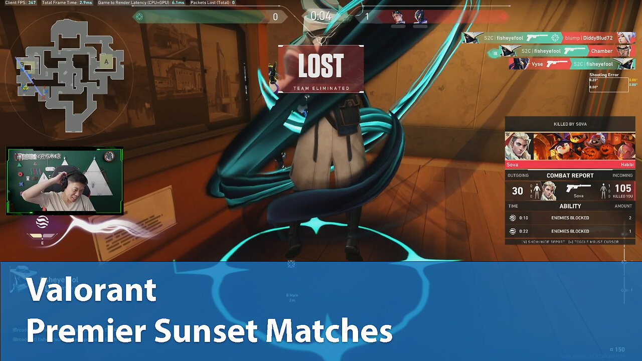 Premier Sunset Matches | Competitive 0W-1L | Premier 1W-1L | Valorant