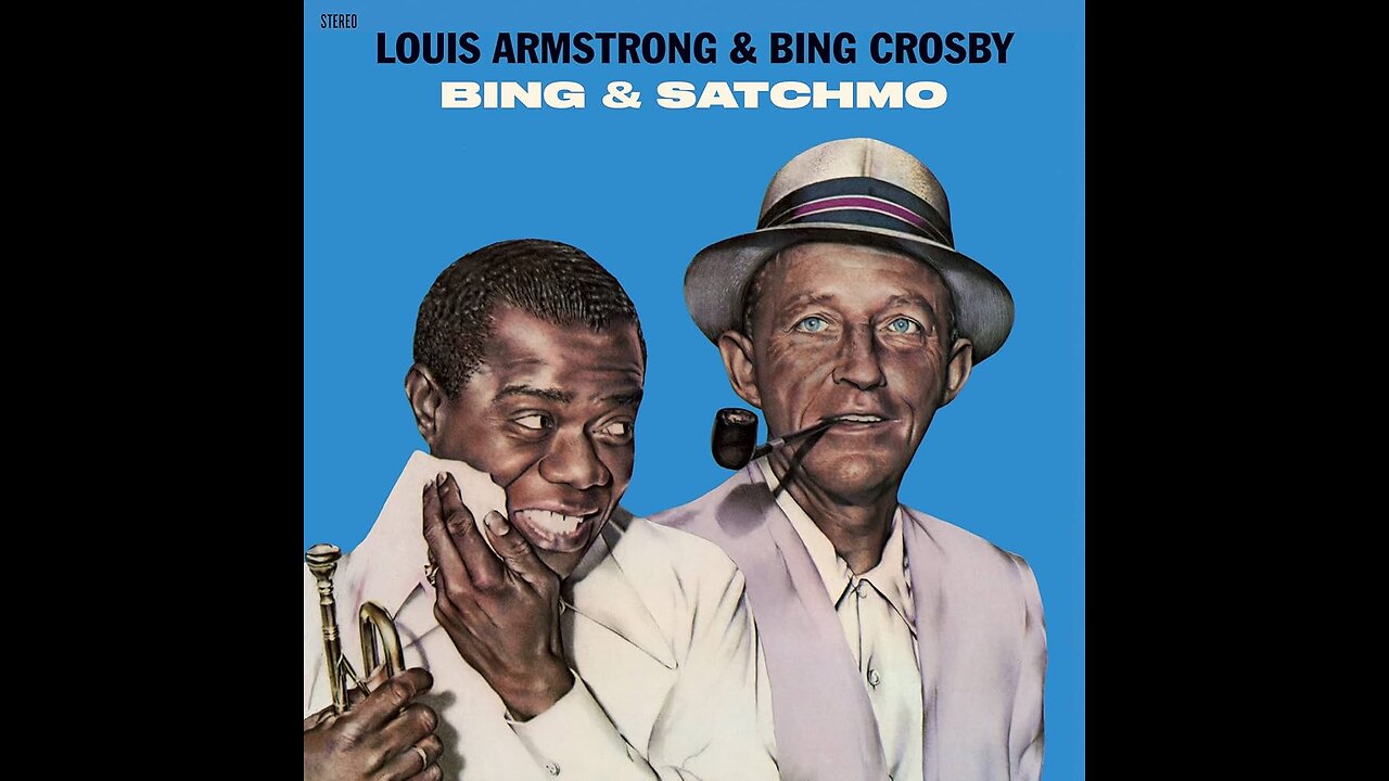 “That’s Jazz” – Bing Crosby & Louis Armstrong’s Legendary Duet ~ Portrait Format