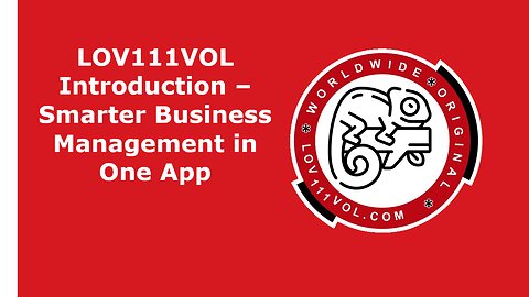 LOV111VOL– All-in-One Business Software (Works After 50 Seconds)