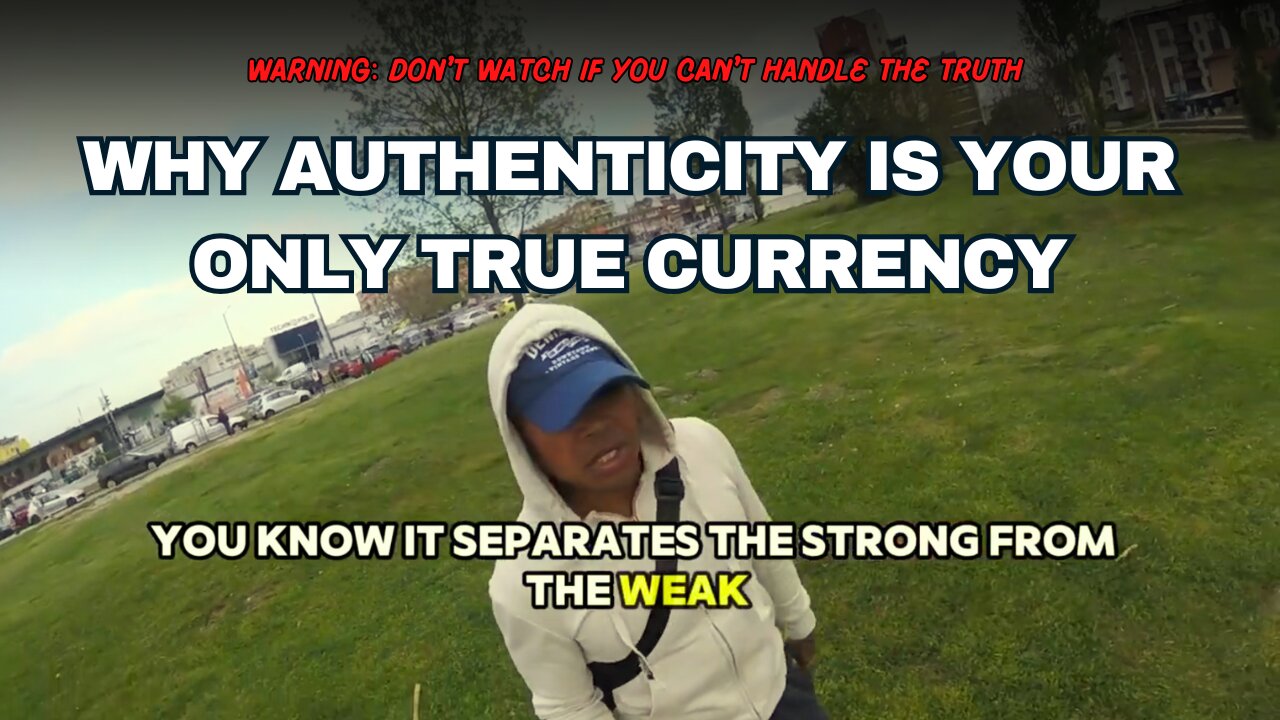 Thursday Vlog Nr.63: Unmasking the Fake: Why Authenticity is Your Only True Currency