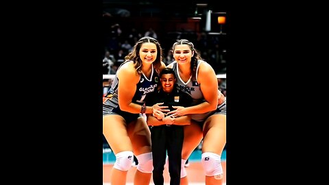 World's Tallest female volleyball player! #tallwoman #heightdifference #viralvideo #video #Shorts
