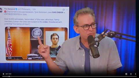 Judge issues gag order on 3000 witnesses connected to Charlie Kirk assassination▮The Jimmy Dore Show