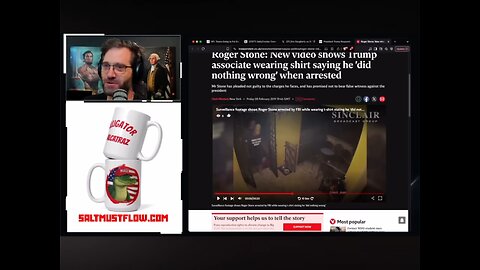 Salty Cracker has something to say about the raid of John Bolton’s home. The Salt Must Flow
