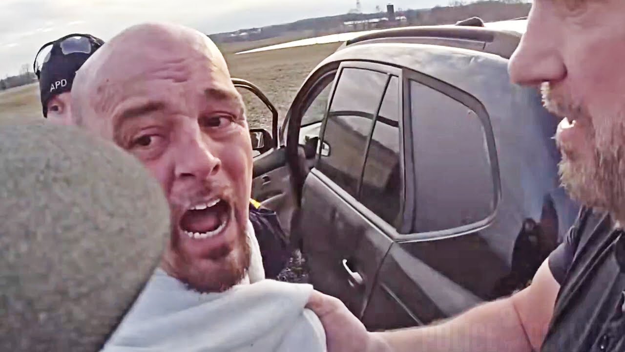 Ohio Fugitive Arrested for 29th Time After Crashing in a Pursuit