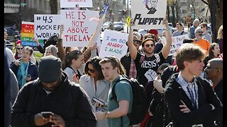 Left-Wingers Staged a Protest Against Trump's D.C. Crime Crackdown, and Then Something