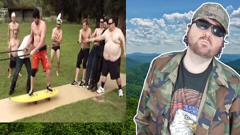 Jackass 3 Bungee Boogie (CM) - Reaction! (BBT)