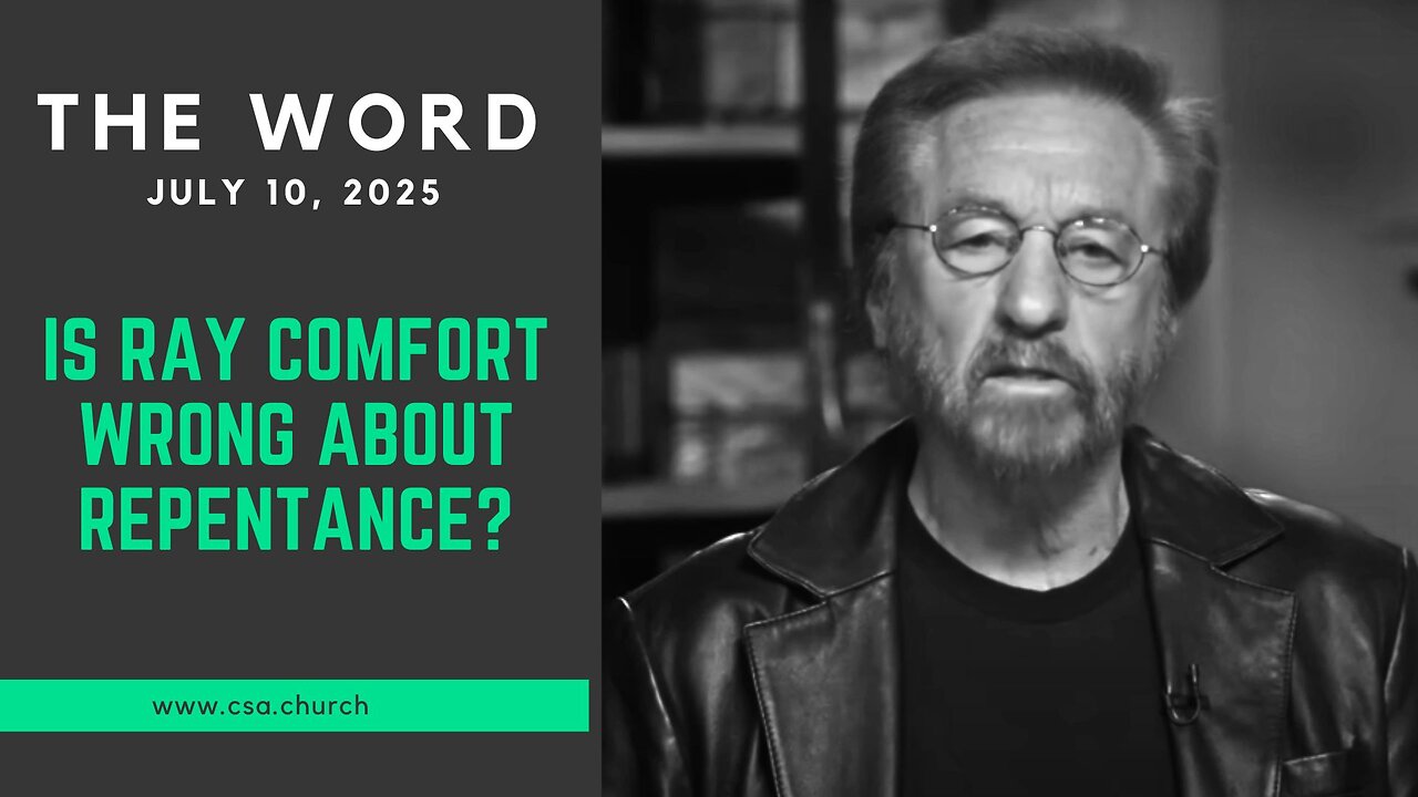 Is Ray Comfort Wrong About Repentance?