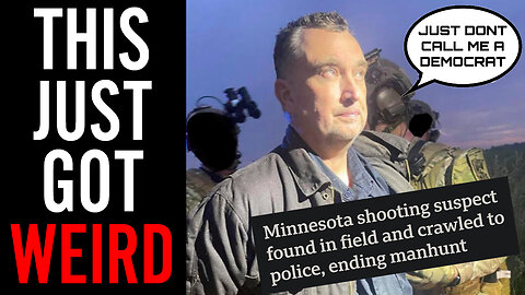 Minnesota Shooter CAUGHT Hiding In A Field!! The Media LIES About His Political Motivations!!