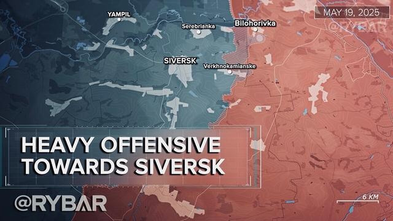 ►🚨▶⚡️🇺🇦⚔️🇷🇺 Rybar’s Analysis: Liberation of Hryhorivka and Battles for Verkhniokamianske
