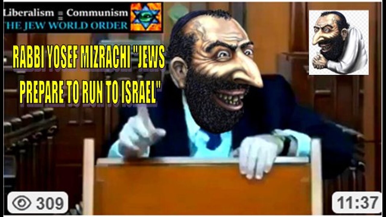 RABBI YOSEF MIZRACHI "JEWS PREPARE TO RUN TO ISRAEL"