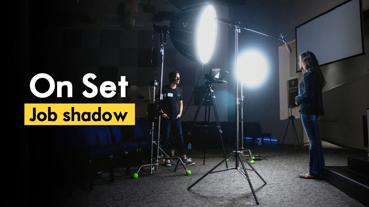 On Set Job Shadow: BTS Of Corporate Video Shoot