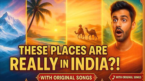 Can You Believe These Places Are All in India? 🇮🇳 | Original Songs by Me 🎶