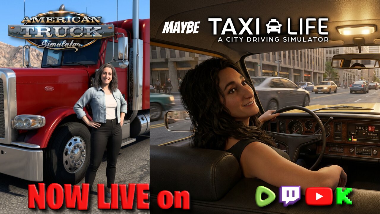 🔴 [FR/ENG] Back to Trucking and maybe Taxi...💜 Dec RCP #15