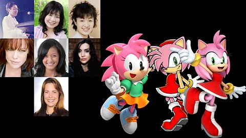 Video Game Voice Comparison- Amy Rose (Sonic)