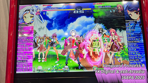 Vanguard Princess R on exA-Arcadia - KAEDE Full Playthrough (IAAPA 2025)