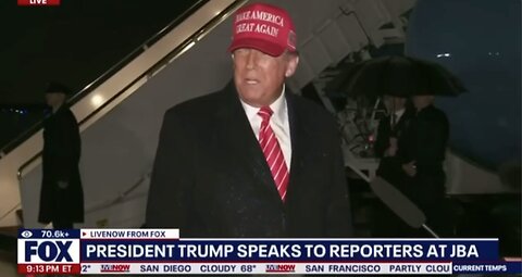 Pres. Trump Answers Questions on Many Topics with Reporters