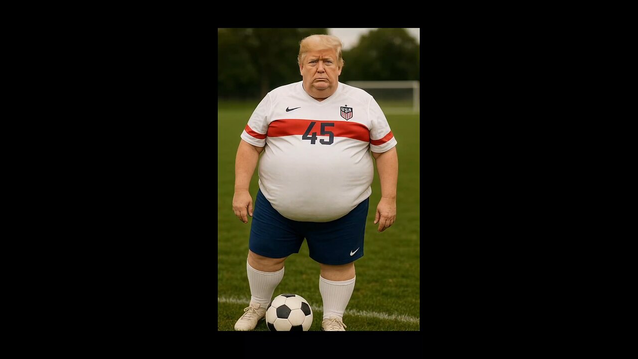 Trump And Putin Play Football