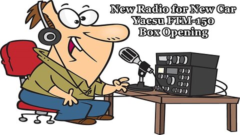 New Car New Radio Box Opening