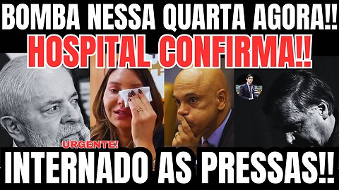 ACABA DE SER INTERNADO EM ESTADO GRAVE! LULA DA SILVA RECEBE A PIOR NOTÍCIA!! EUA VAI PRENDER!!