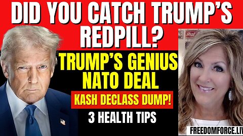 Melissa Redpill Update Aug 20: "Trump's Redpill Drop! Urgent Message By Melissa Redpill"
			