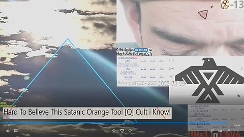 Hard To Believe This Whole Satanic Orange Tool [Q] Cult i Know!