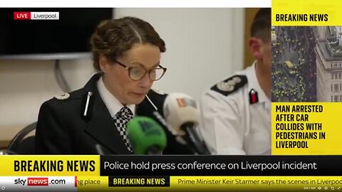 Horrific incident in Liverpool as car plows into football revellers
