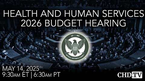 Health and Human Services 2026 Budget Hearing