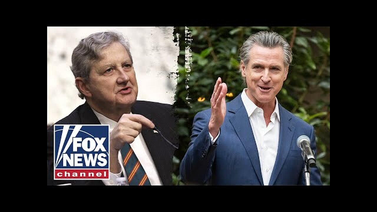 Newsom is the dictionary definition of ‘weenie’ - Sen. John Kennedy