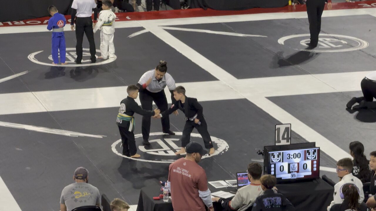 7 years old 3rd round Jiujitsu World League Houston 04/26/2025