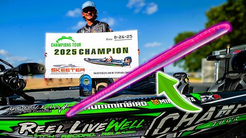 How a SECRET Pink Worm Won a New Boat!