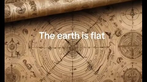 The earth is flat?