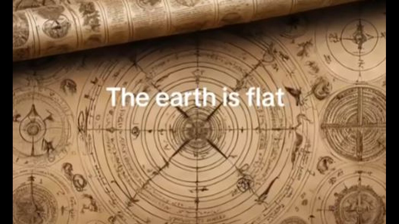 The earth is flat?