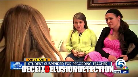 A white female student was suspended from school for filming her black teacher berating, and physically threatening another white student