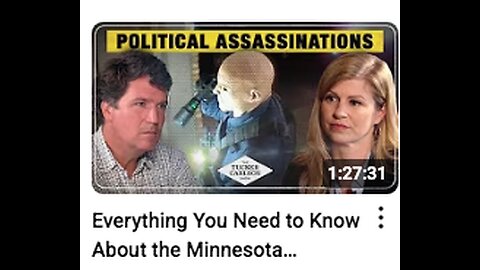 Tucker Carlson is being paid to cover up the CIA hit