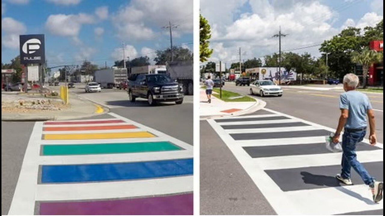 DeSantis Orders Removal of Rainbow Crosswalk at Orlando Pulse Memorial