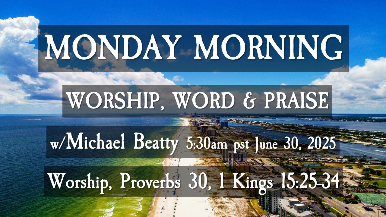 🌤️MONDAY MORNING✝️