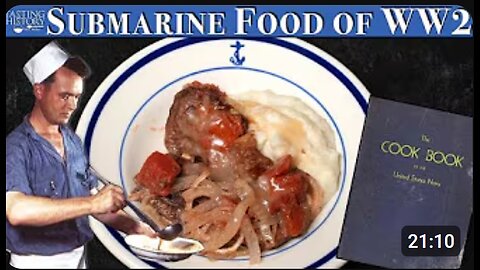 🍽️ Eating Aboard a U.S. Submarine During World War II | Life Below the Surface ⚓🇺🇸