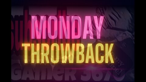 Monday throwback