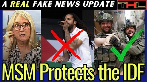 A REAL Fake News Update | BBC Punishes Anti-Genocide Artists while Protecting IDF Criminals
